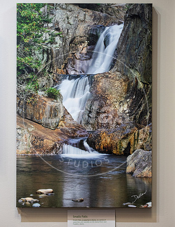Smalls Falls On Display in Studio  24x36 Canvas