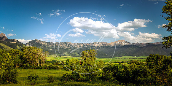 Mountain over Bozeman
