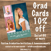 Grad Card Flyer